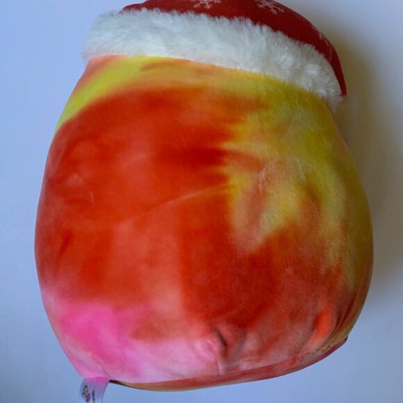 Squishmallows Christmas Citrus Plush – Holiday Grapefruit Slice with Santa Hat - Picture 2 of 4